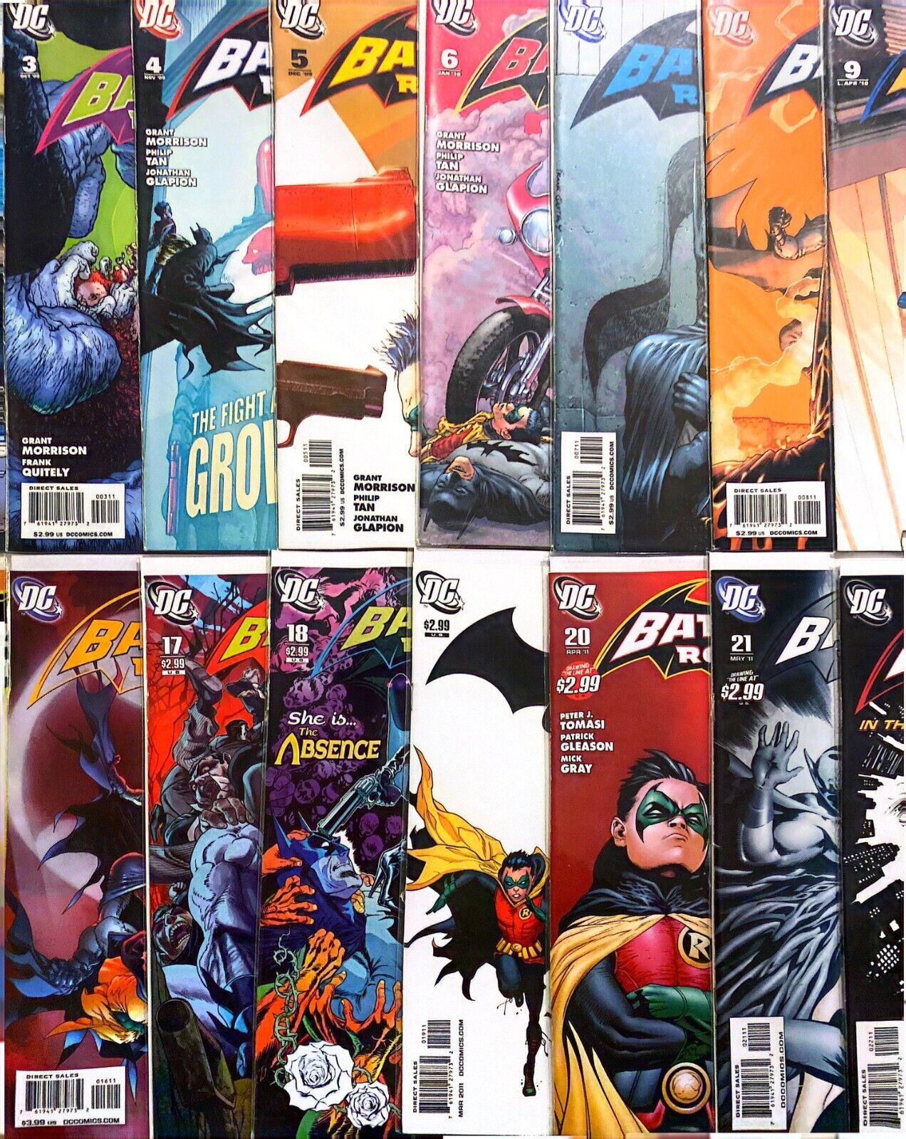 DC Comics Batman and Robin #1-26 Modern Age 2009-2011 Complete Morrison