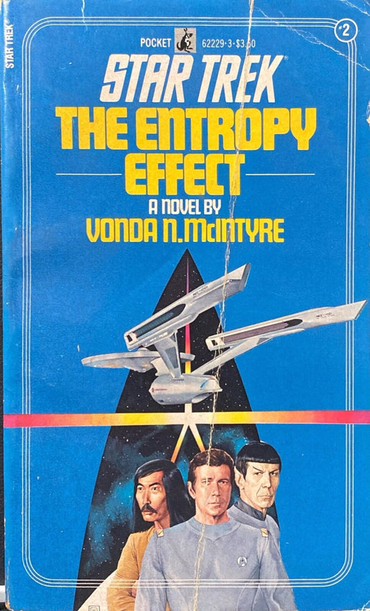 Star Trek #2: The Entropy Effect by Vonda N. McIntyre 1985 Pocket Paperback