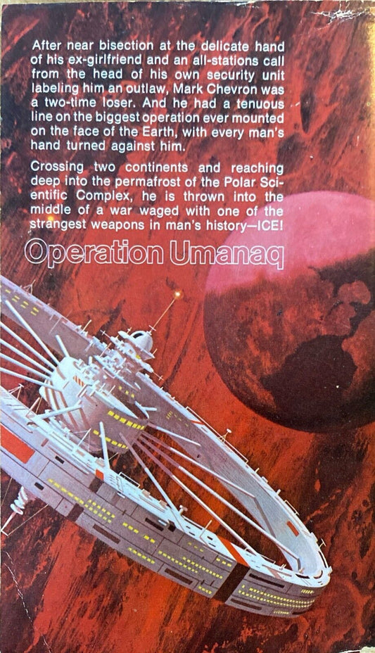 Operation Umanaq by John Rankine 1973 Ace 63590 Paperback