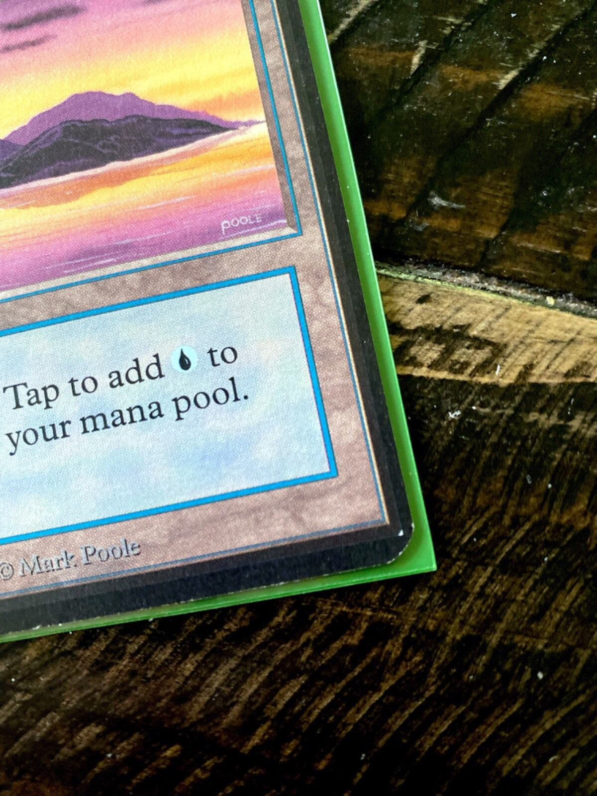 Magic the Gathering (MTG) Island (A) Alpha