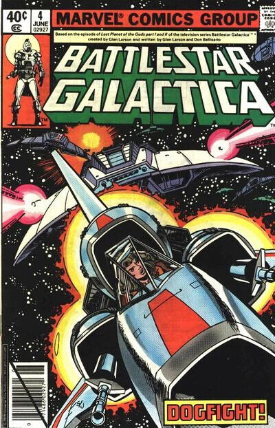 Marvel Comics Battlestar Galactica #4 Bronze Age 1979