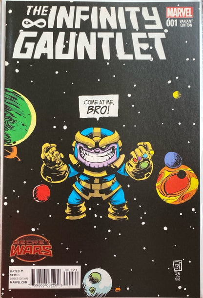 Marvel Comics Infinity Gauntlet #1 Modern Age 2016 Young Variant