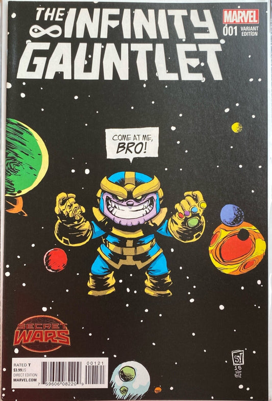 Marvel Comics Infinity Gauntlet #1 Modern Age 2016 Young Variant