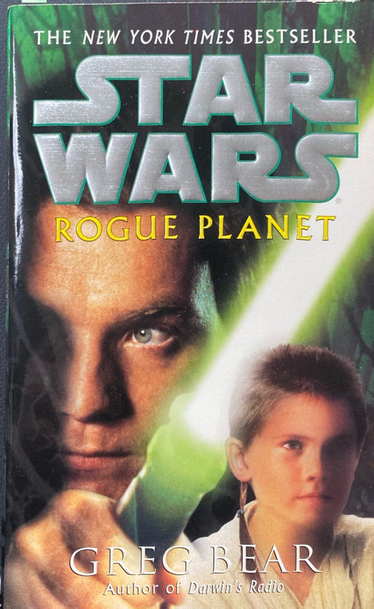 Star Wars Rogue Planet by Greg Bear 2001 Ballantine Del Rey Paperback