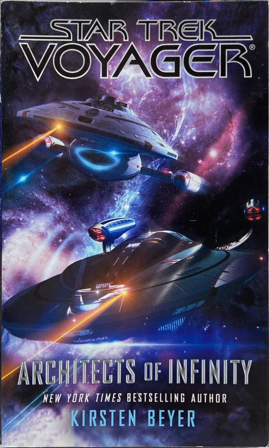 Star Trek: Voyager - Architects of Infinity by Kirsten Beyer 1998 Paperback