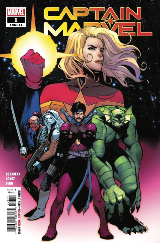 Marvel Comics Captain Marvel Annual #1 Modern Age 2022