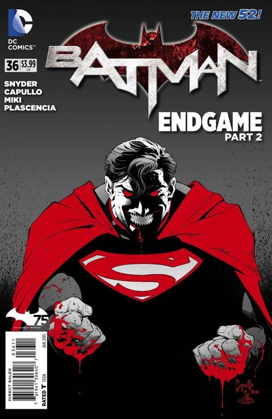DC Comics Batman #36 Modern Age 2015 Endgame