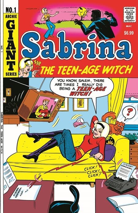 Archie Comics Sabrina the Teenage Witch #1 Facsimile FOC 8.4.2025 Pre-Order