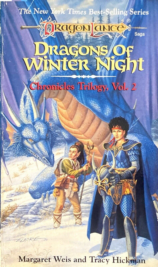 Dragons of Winter Night by M. Weis & T. Hickman 1994 TSR Paperback Dragonlance