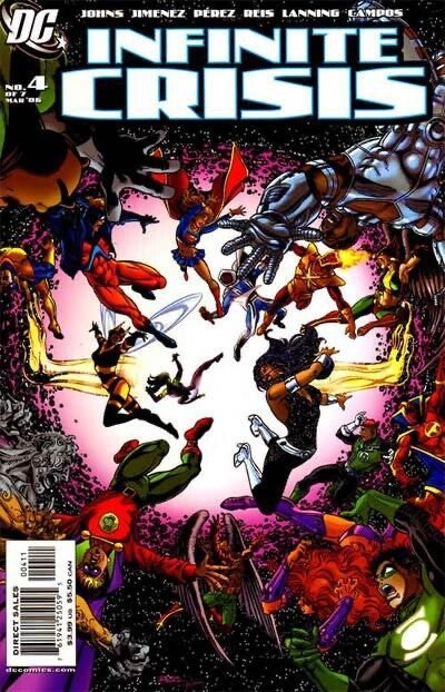 DC Comics Infinite Crisis #4 Modern Age 2006 Variant