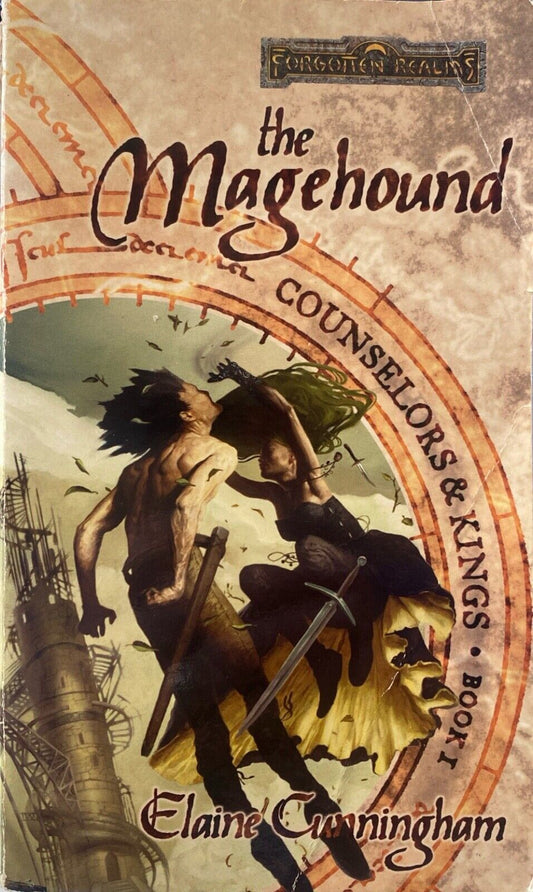 The Magehound by Elaine Cunningham 2000 WizardsPaperback D&D Forgotten Realms