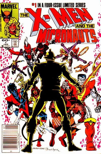 Marvel Comics X-men and the Micronauts #1 Copper Age 1984