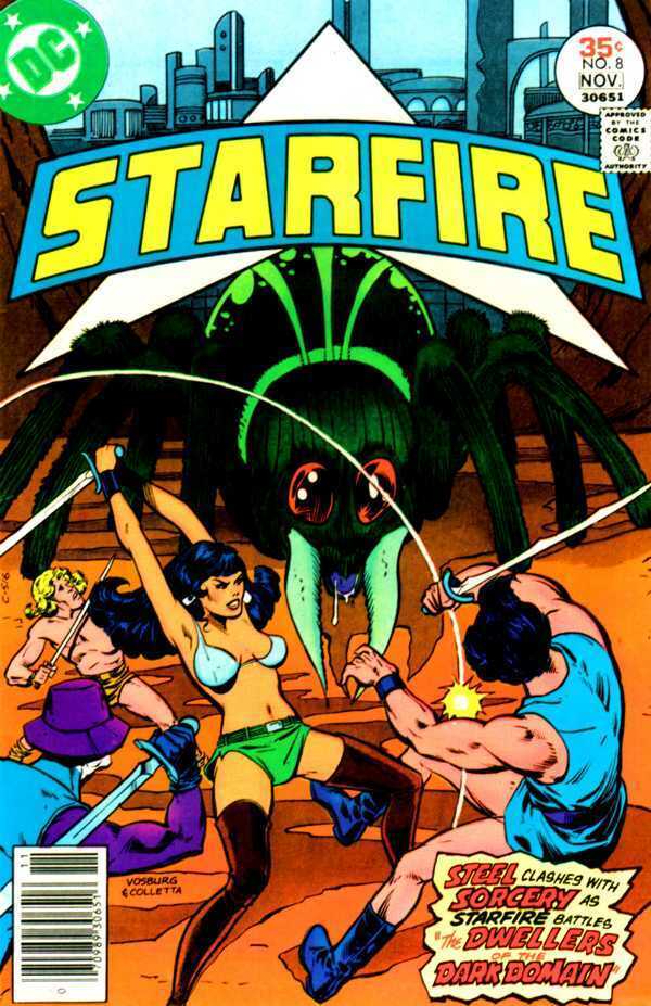 DC Comics Starfire #8 Bronze Age 1977
