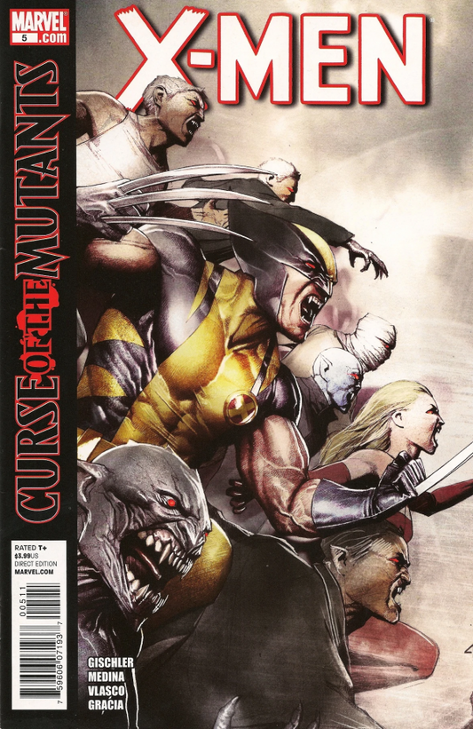 Marvel Comics X-Men #5 Modern Age 2010 Curse of the Mutants Wolverine