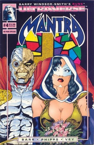 Malibu Comics Mantra #4 Modern Age 1993