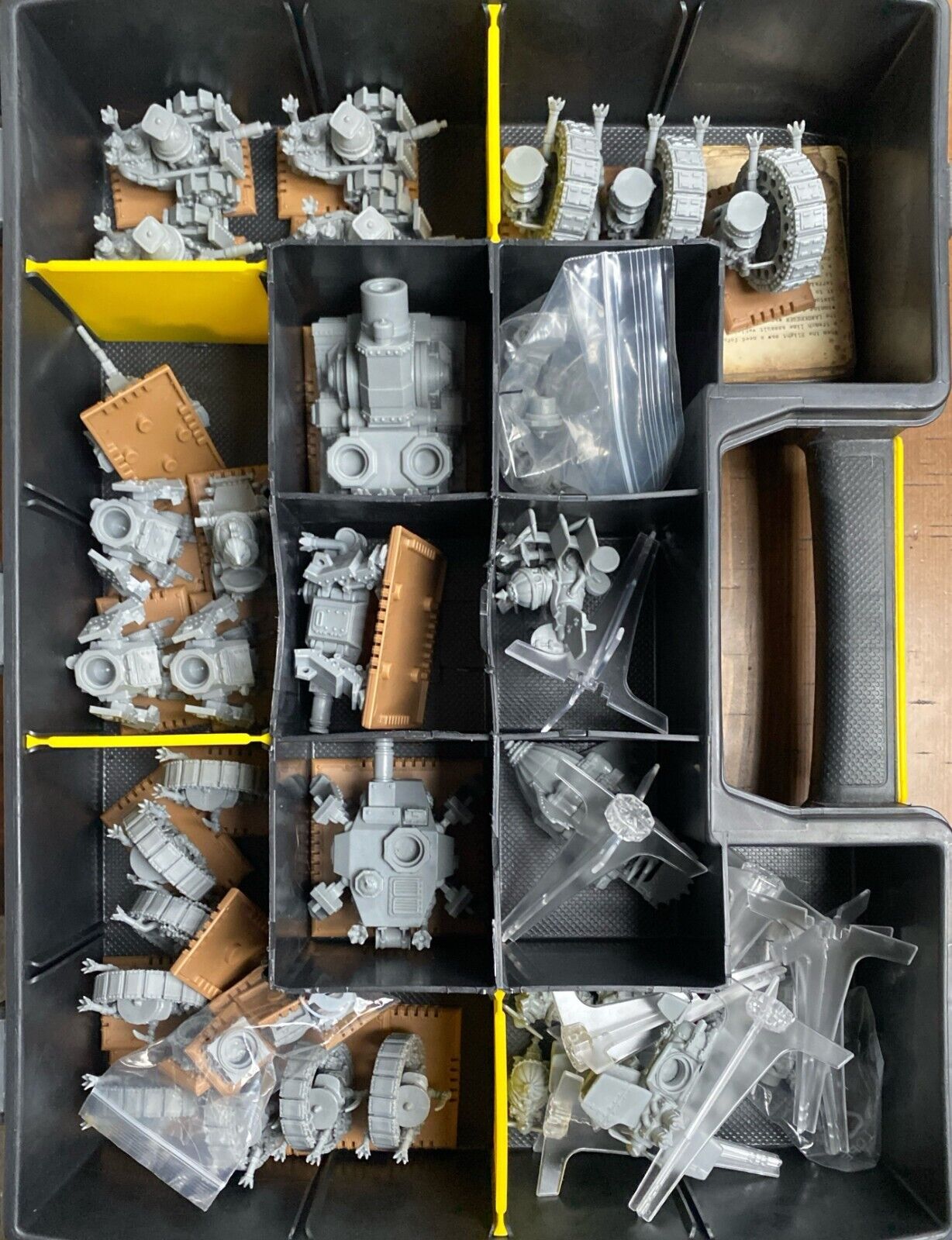 Rivet Wars Eastern Front Core Game w/ Expansions and Plastic Tote Organizers