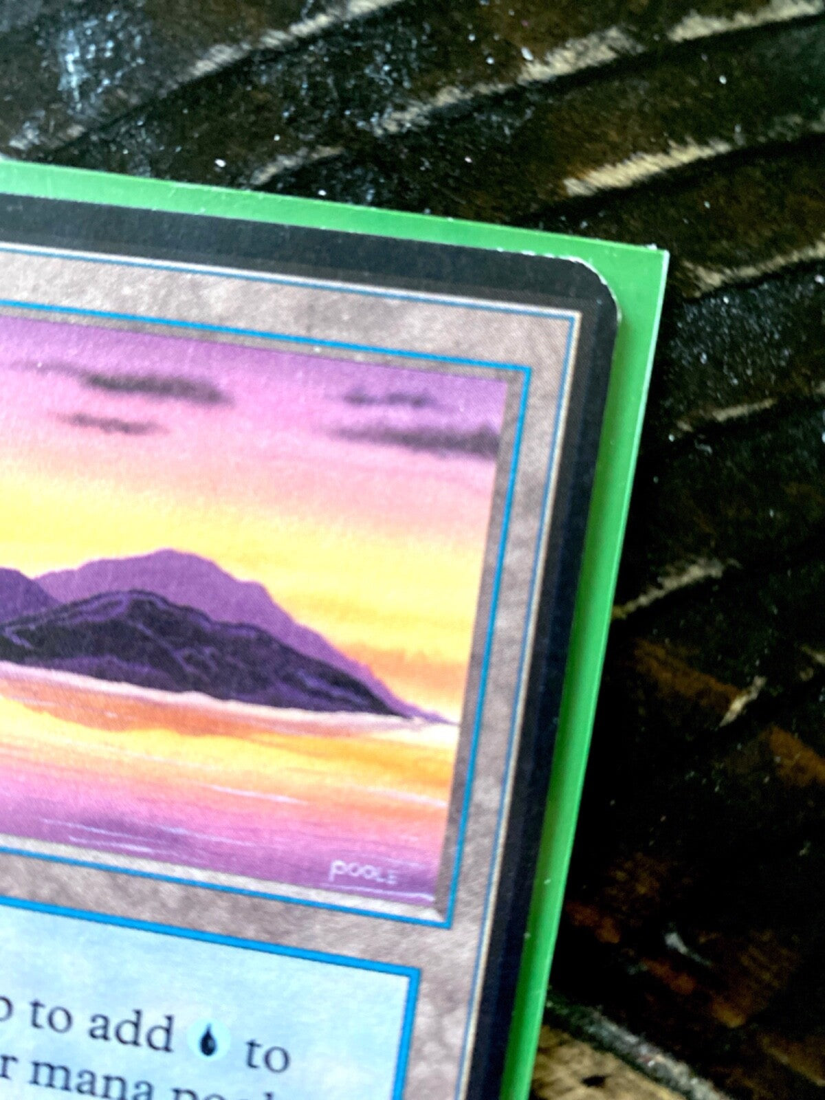 Magic the Gathering (MTG) Island (A) Alpha