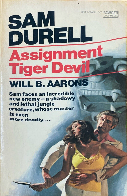Assignment Tiger Devil by Edward S. Aarons 1977 Fawcett Paperback