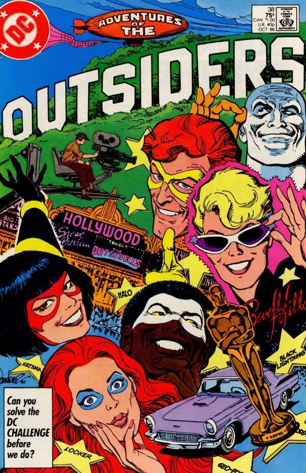 DC Comics Adventures of the Outsiders #38 Copper Age 1986