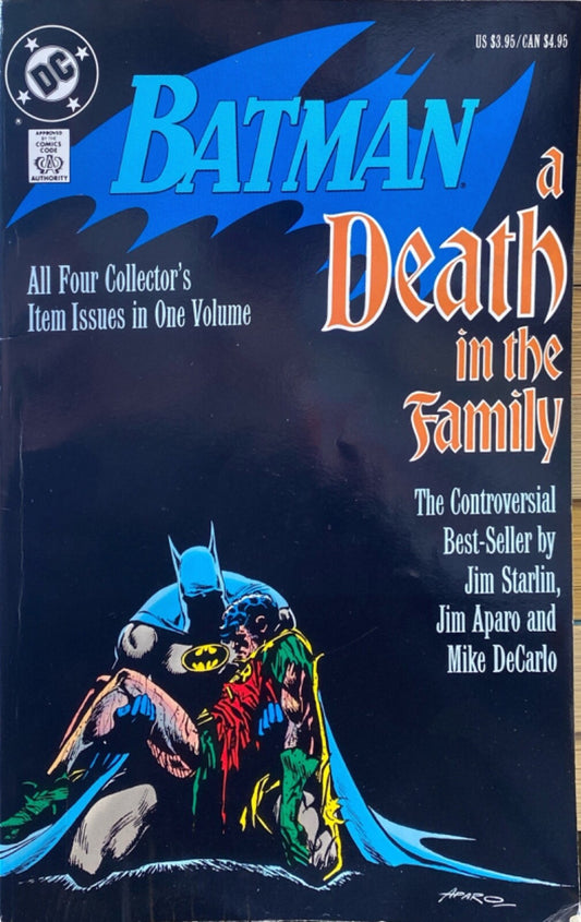 DC Comics Batman: A Death in the Family 1989 Paperback