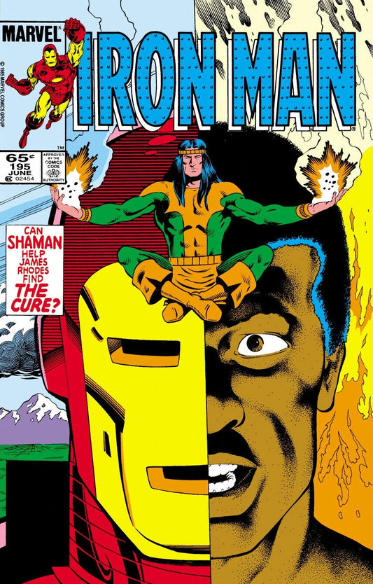 Marvel Comics Iron Man #195 Copper Age 1985