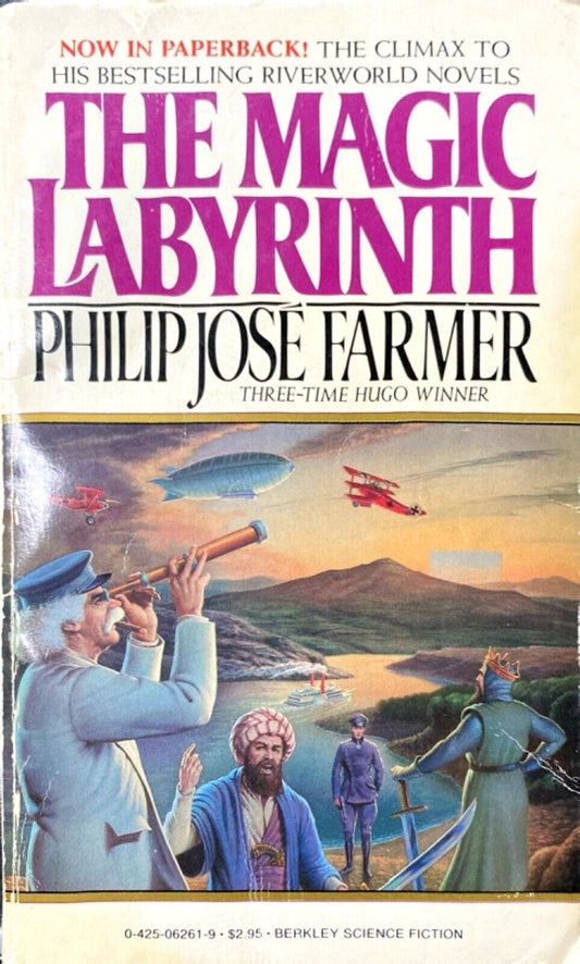 The Magic Labyrinth by Philip Jose Farmer 1983 Berkley Paperback