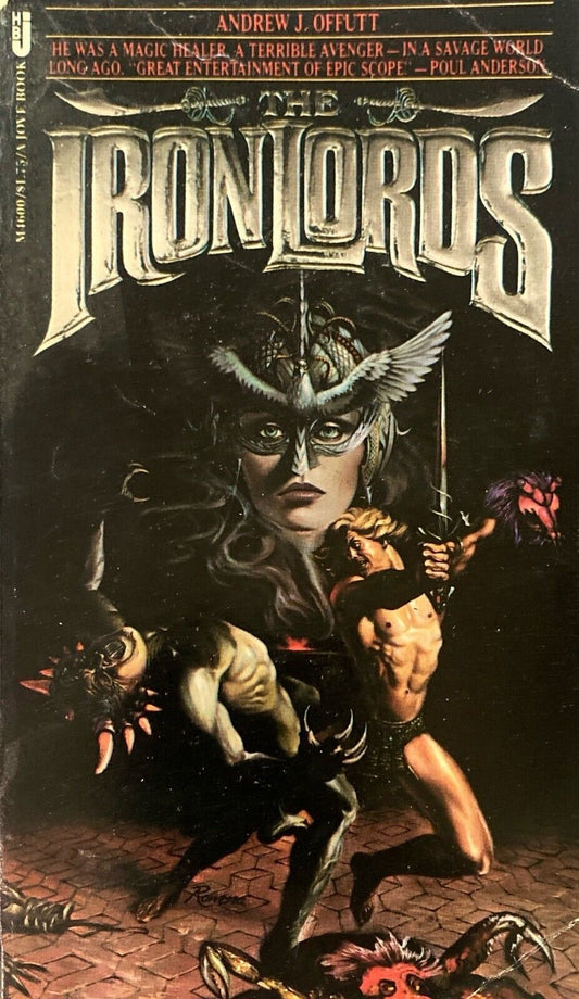 Iron Lords by Andrew J. Offutt 1979 Jove Paperback