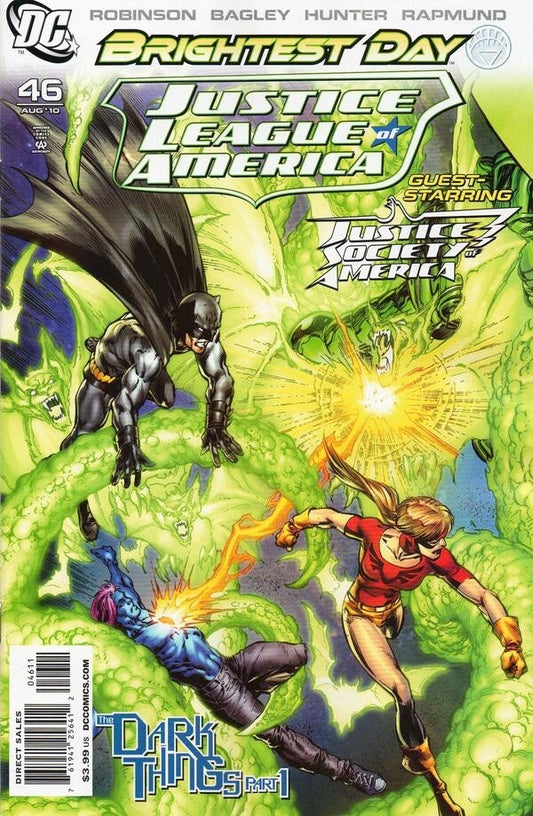 DC Comics Justice League of America #46 Modern Age 2010 Brightest Day