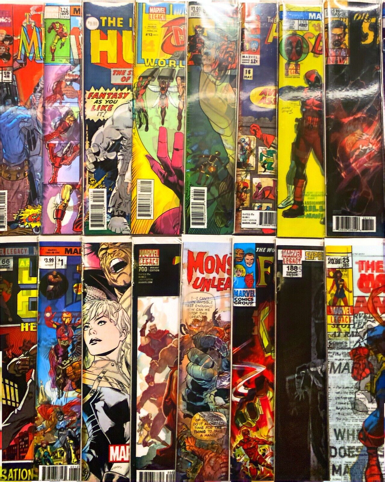 Marvel Comics Marvel Legacy Complete Lenticular Set of 54 Modern Age 2017