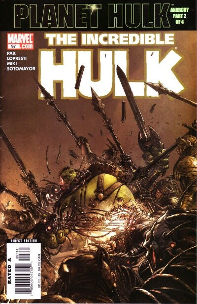 Marvel Comics Incredible Hulk #97 Modern Age 2006 Planet Hulk