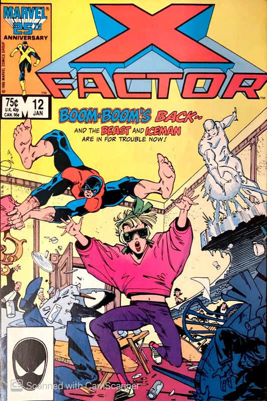 Marvel Comics X-Factor #12 Copper Age 1986