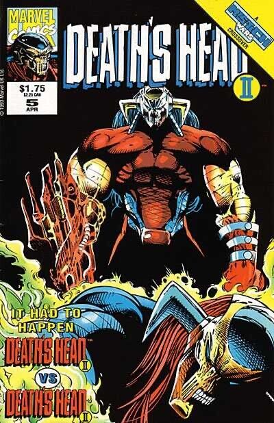 Marvel Comics UK Death's Head II #5 Modern Age 1993