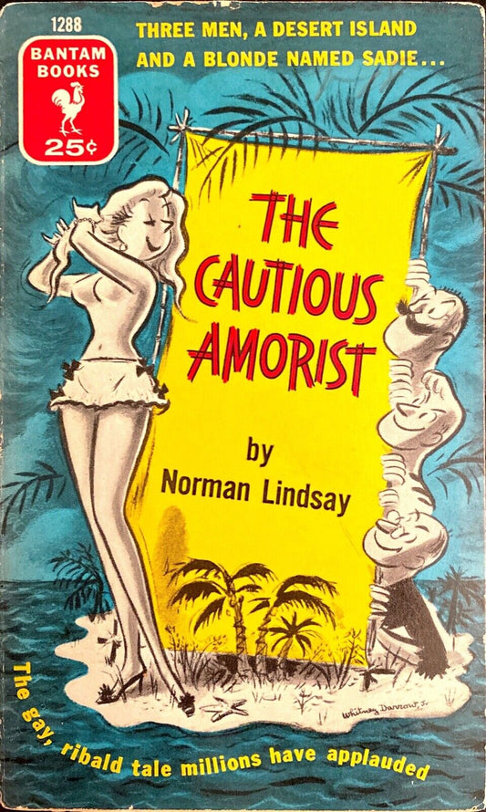 The Cautious Amorist by Norman Lindsay 1955 Bantam 1288 Paperback