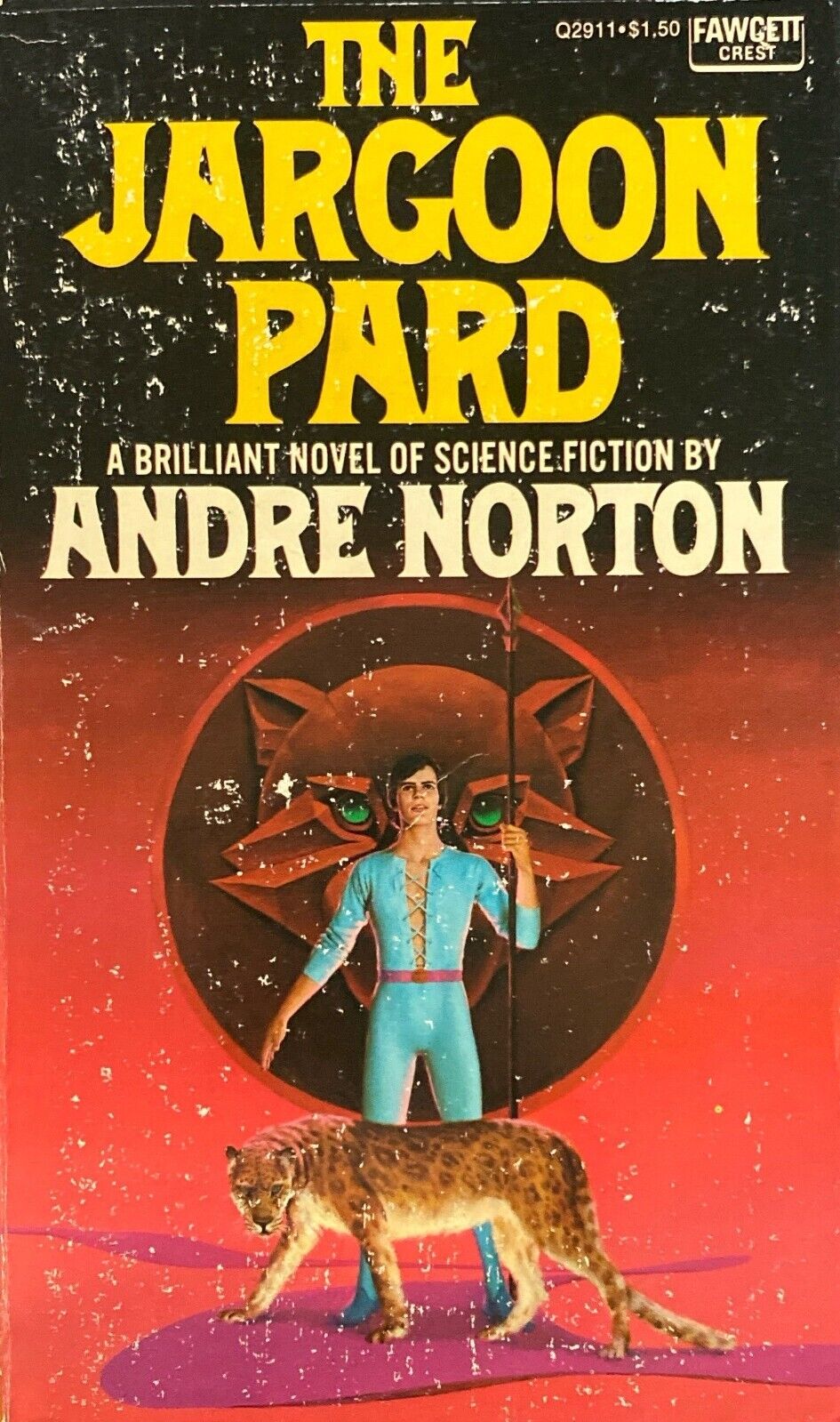 The Jargoon Pard by Andre Norton 1974 Fawcett Crest Q2911 Paperback