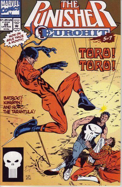 Marvel Comics The Punisher #68 Modern Age 1992