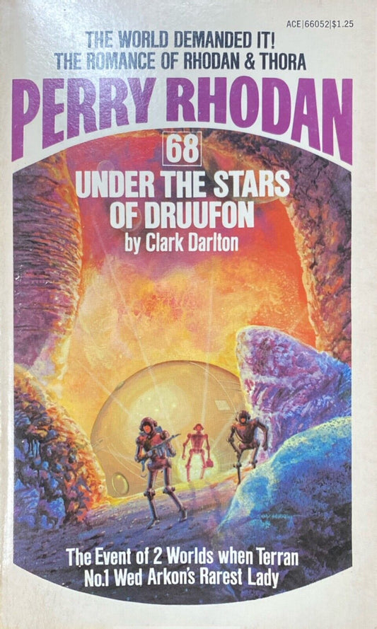 Perry Rhodan 68: Under the Stars of Druufon by Clark Darlton 1975 Ace Paperback
