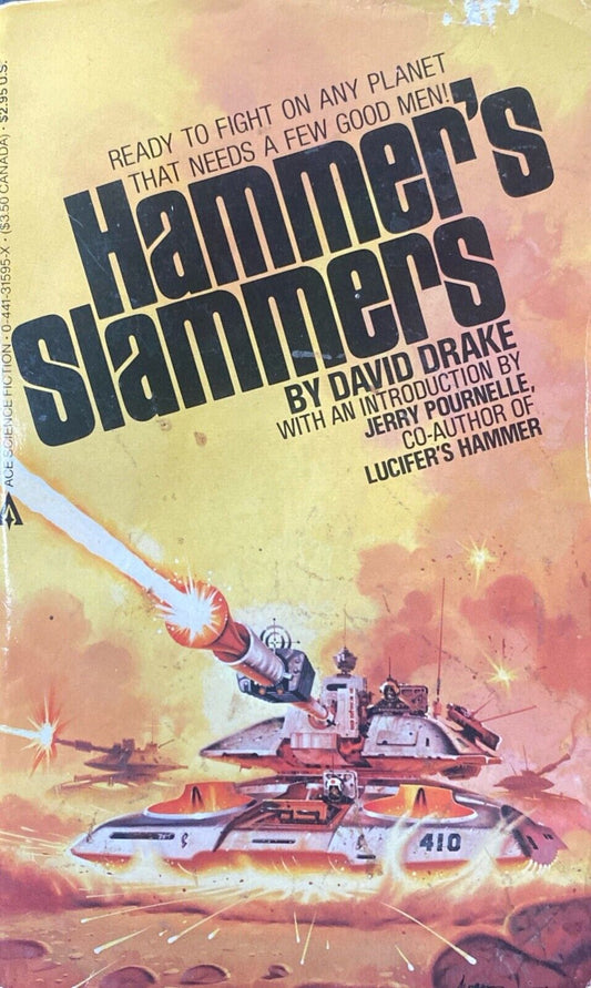 Hammer's Slammers by David Drake 1984 Ace Paperback