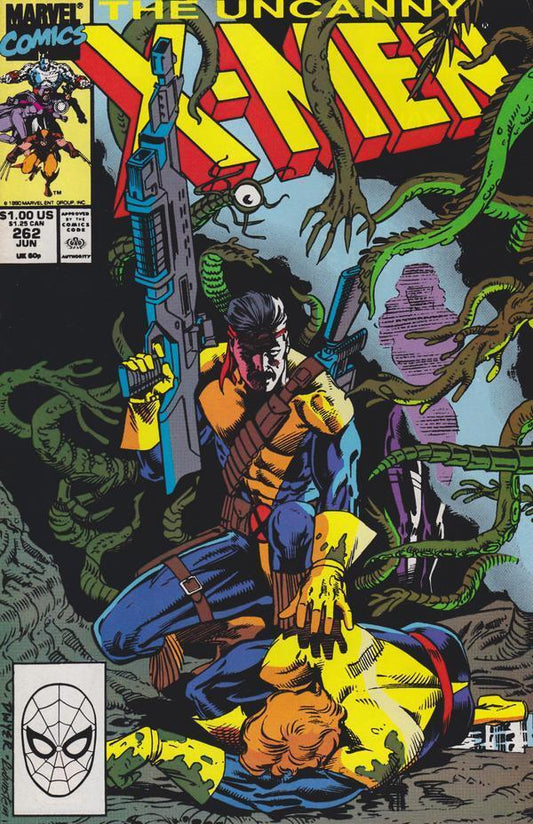 Marvel Comics Uncanny X-men #262 Copper Age 1990