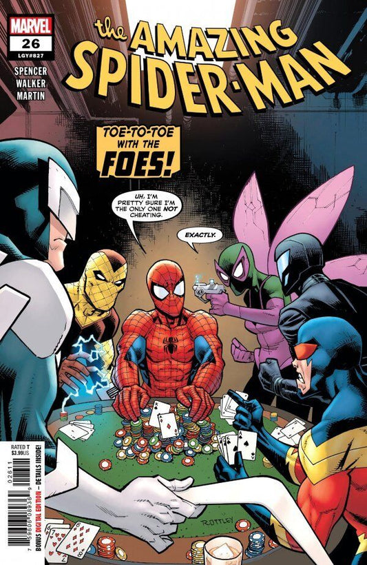 Marvel Comics Amazing Spider-man #26 (Legacy #827) Modern Age 2019