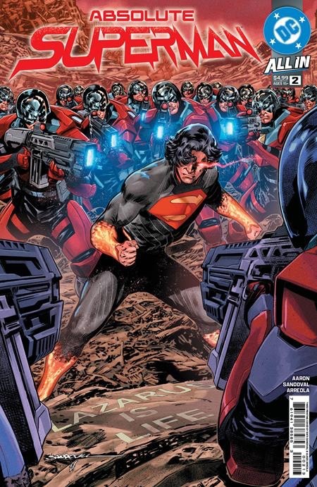 DC Comics Absolute Superman #2 3rd Print Modern Age 2025
