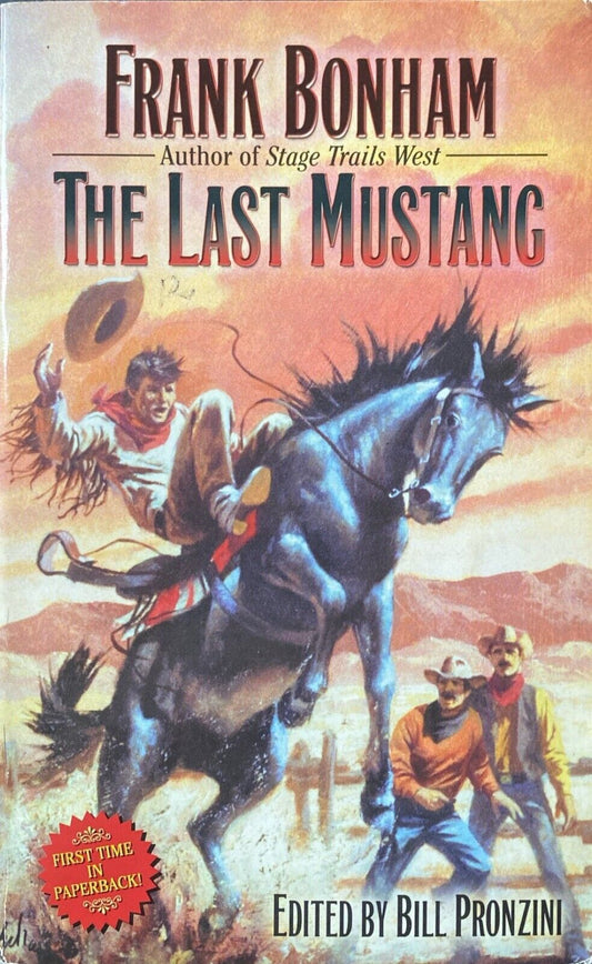 The Last Mustang by Frank Bonham 2004 Leisure Paperback