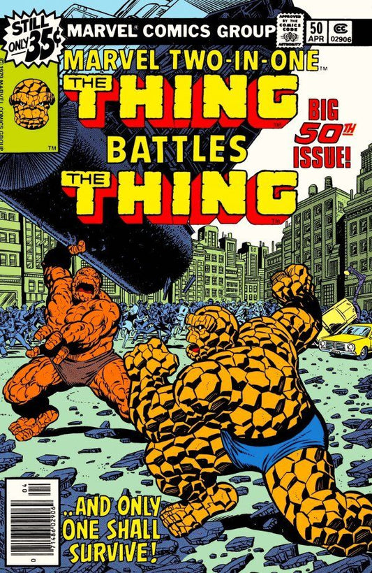 Marvel Comics Marvel Two-in-One #50 Bronze Age 1979 The Thing