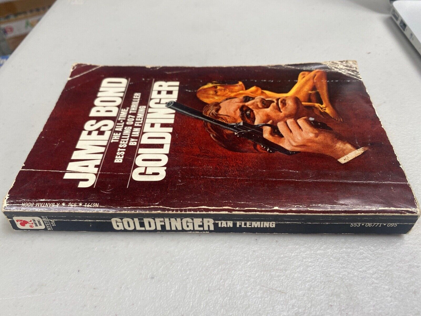 Goldfinger by Ian Fleming 1972 Bantam Paperback James Bond