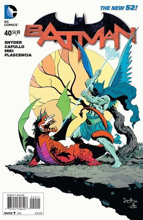 DC Comics Batman #40 Modern Age 2015 Endgame