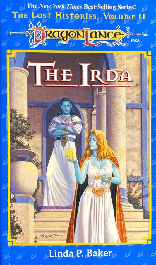 The Irdas by Linda P. Baker 1995 TSR Paperback D&D Dragonlance Lost Histories