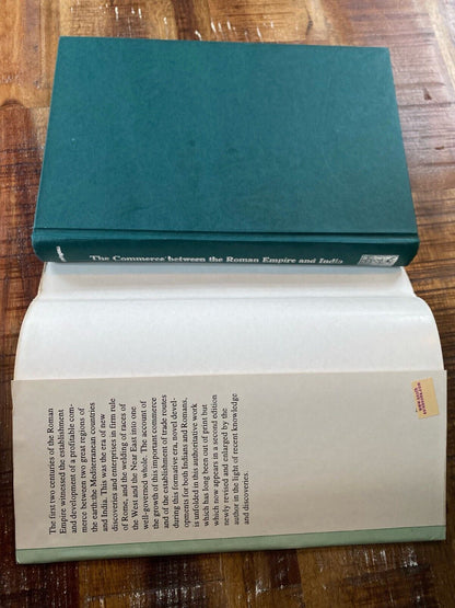 The Commerce Between the Roman Empire and India by E.H. Warmington Hardcover