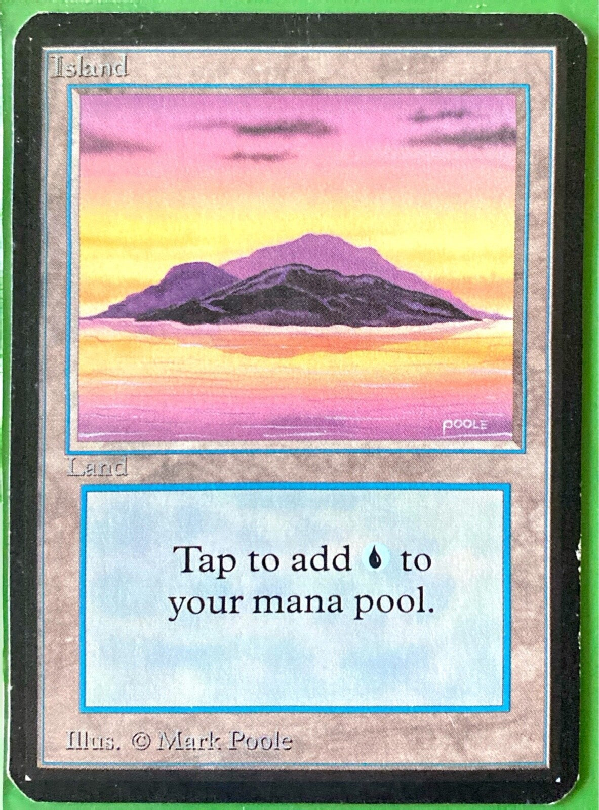 Magic the Gathering (MTG) Island (A) Alpha