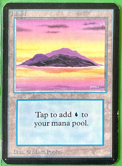 Magic the Gathering (MTG) Island (A) Alpha