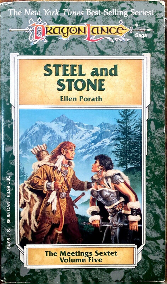 Steel and Stone by Ellen Porath 1992 TSR Meetings Dragonlance First Edition
