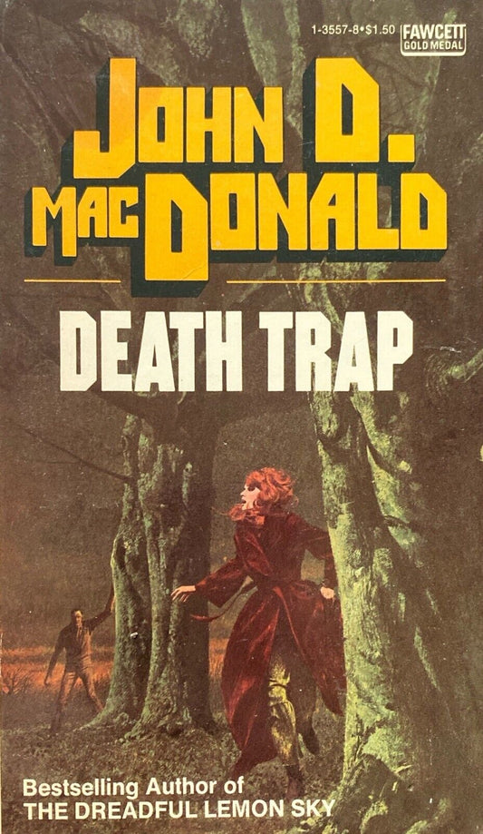 Death Trap by John D. MacDonald 1957 Fawcett Gold Medal Paperback